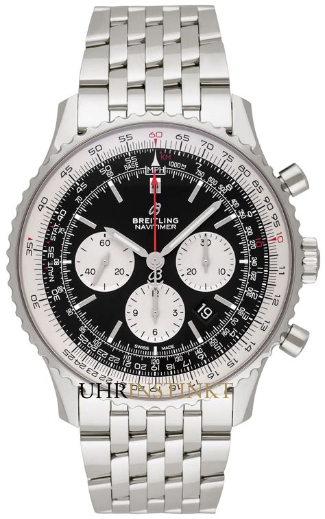 breitling herrenuhr navitimer 1 b01 chronograph 46|breitling navitimer 46 automatic chrono.